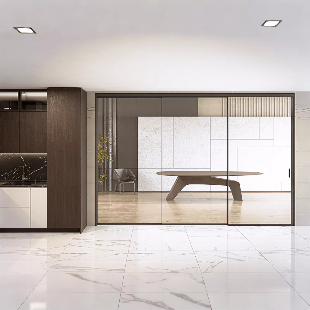 Extreem smalle schuifdeur